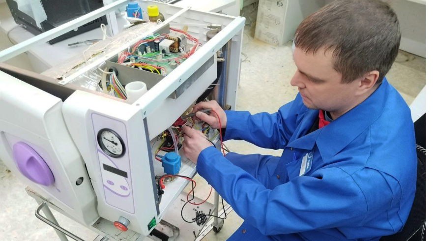 Гидравлические испытания стерилизаторов паровых (автоклавов)