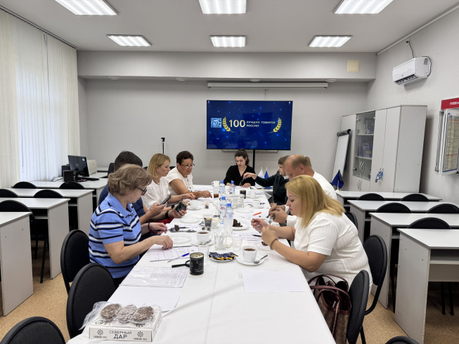 Экспертная комиссия по качеству регионального этапа конкурса «100 лучших товаров России» приступила к этапу дегустации