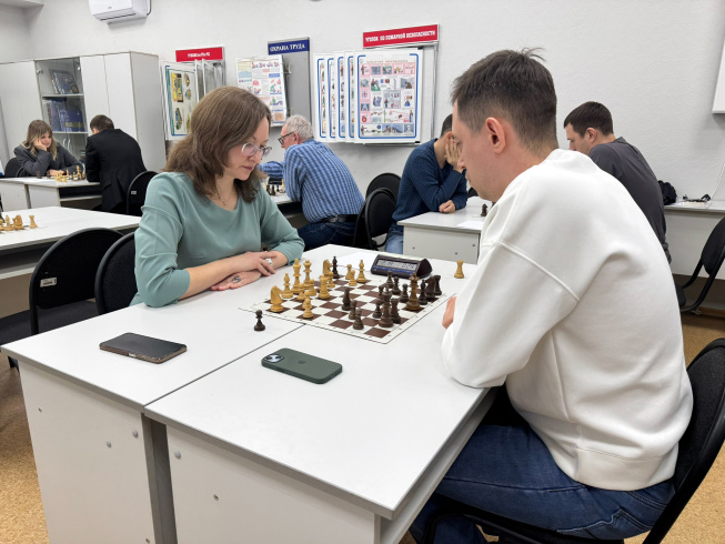 Первый турнир по шахматам состоялся!